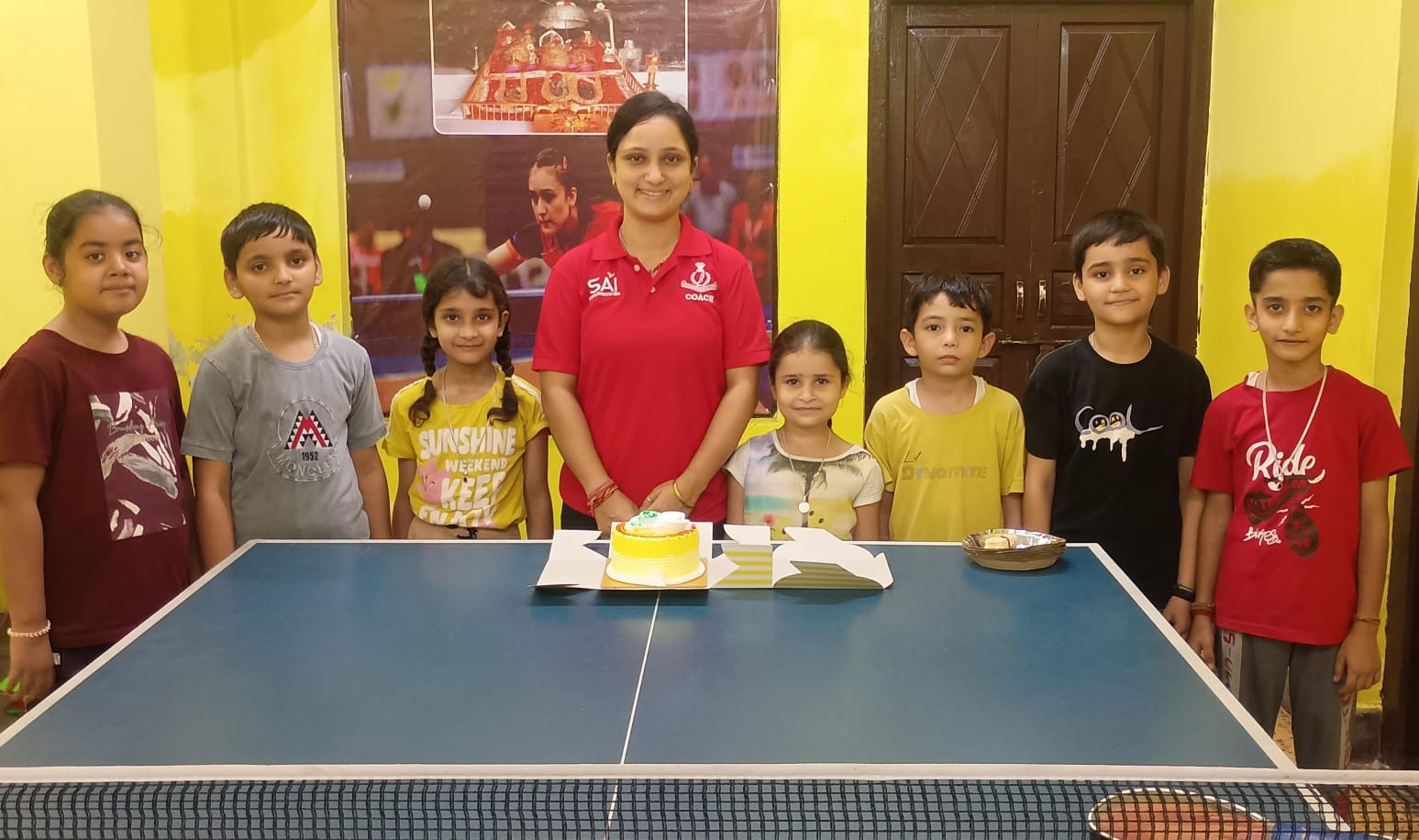 Shivangi introduces TT among youngsters at Katra 